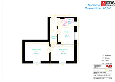 2-Zimmer-Wohnung mieten in Linz – 46,65 m², € 435 – Bild 5 von 5