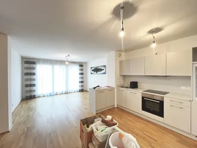 Q11 Leben in Simmering - Dachterrassenwohnung mit Deckenkühling und 2 Zimmern! – Bild 2