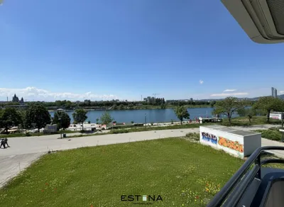 2 Zimmer-Apartment mit freiem Blick auf die Neue Donau
