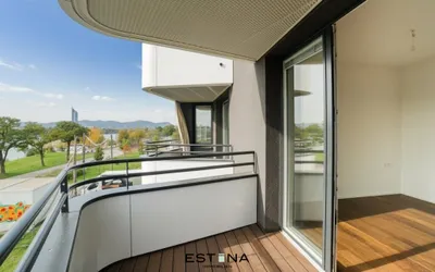 2 Zimmer-Apartment mit freiem Blick auf die Neue Donau – Bild 3