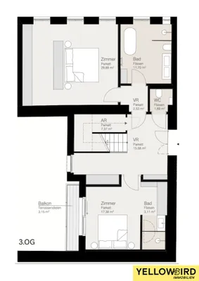 3-Zimmer-Wohnung kaufen in Wien – 197,56 m², € 1.999.000 – Bild 6 von 7