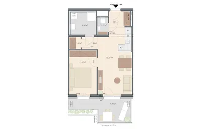 2-Zimmer-Wohnung kaufen in Wien – 45,46 m², € 319.000 – Bild 12 von 12
