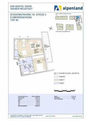 2-Zimmer-Wohnung mieten in Wiener Neustadt – 50,58 m², € 697 – Bild 7 von 7