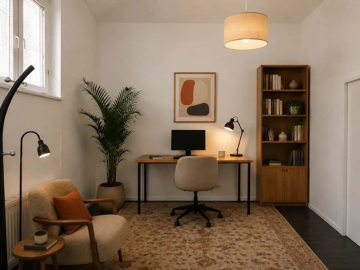 ZENTRALES RUHIGES STUDIO / BÜRO / ARBEITSRAUM / HOBBYRAUM - DIREKT AN DER U3 - PROVISIONFREI - Ansicht 2