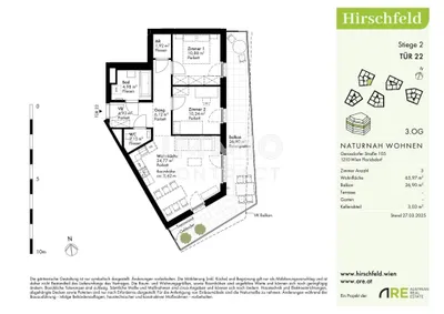 3-Zimmer-Wohnung kaufen in Wien – 65,97 m², € 402.000 – Bild 15 von 15