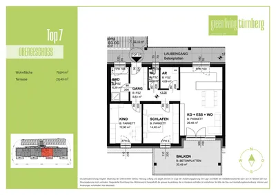 3-Zimmer-Wohnung kaufen in Freistadt – 79,04 m², € 308.000 – Bild 16 von 16