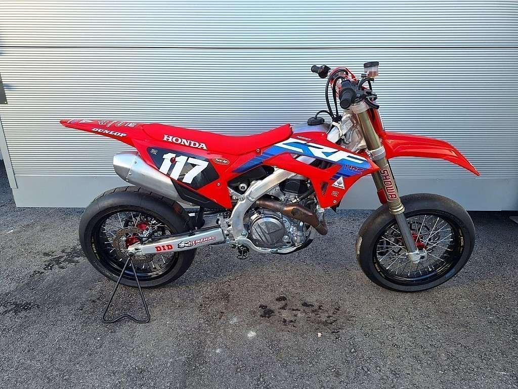 Honda CRF 450R Supermoto Umbau für Rennstrecke Motocross