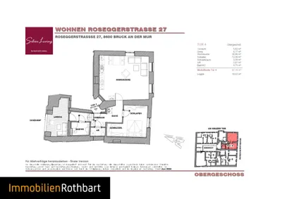 2-Zimmer-Wohnung mieten in Bruck-Mürzzuschlag – 67,14 m², € 564 – Bild 9 von 9