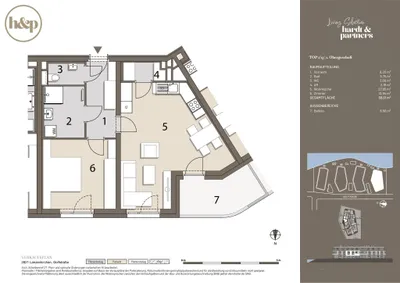 2-Zimmer-Wohnung kaufen in Wiener Neustadt Land – 58,01 m², € 266.800 – Bild 9 von 9