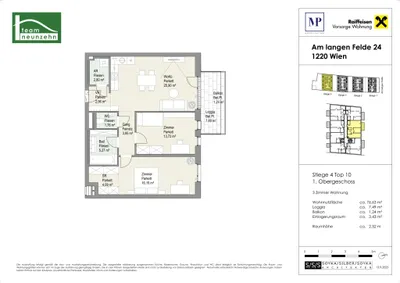 3-Zimmer-Wohnung kaufen in Wien – 76,63 m², € 548.200 – Bild 20 von 20