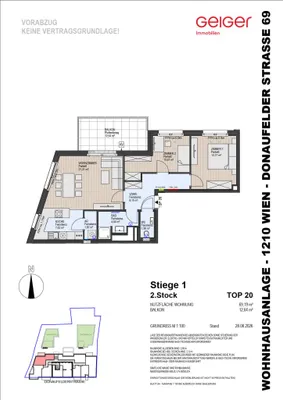 3-Zimmer-Wohnung kaufen in Wien – 69,66 m², € 476.000 – Bild 2 von 10