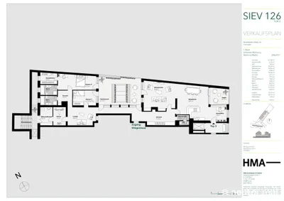 3-Zimmer-Wohnung mieten in Wien – 207,41 m², € 3.750 – Bild 27 von 27