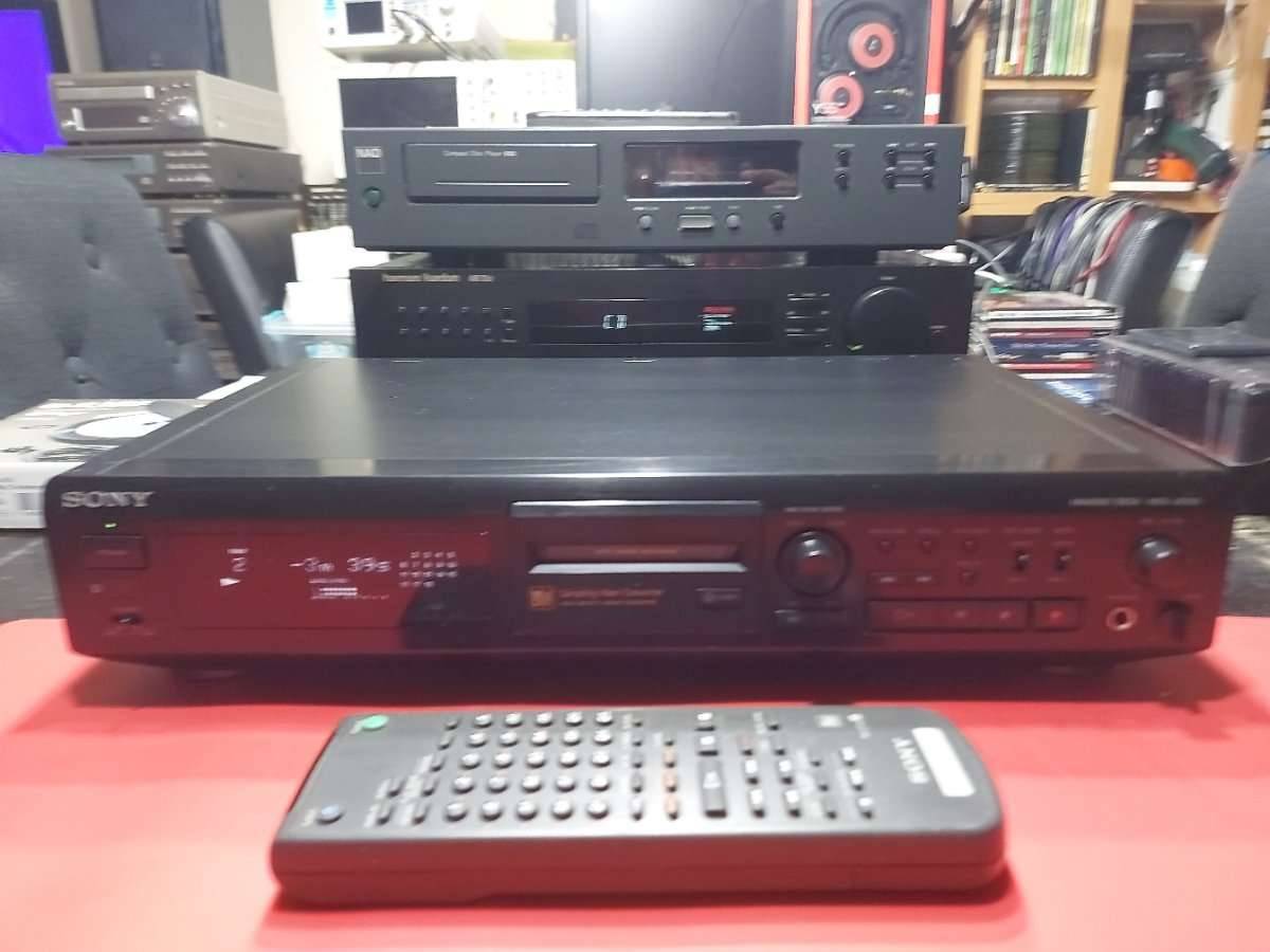 Platine MiniDisc Sony MDS-JE500 - Occasion Testée - Lecture Et Enregistrement