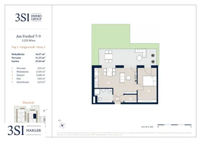 2-Zimmer-Wohnung kaufen in Wien – 44,97 m², € 294.000 – Bild 18 von 18