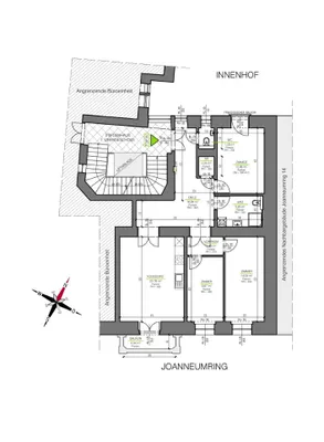 3-Zimmer-Wohnung mieten in Graz – 92,4 m², € 1.205 – Bild 2 von 8