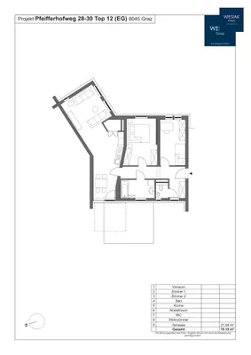3-Zimmer-Wohnung mieten in Graz – 82 m², € 1.096 – Bild 14 von 14