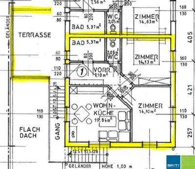 3-Zimmer-Wohnung kaufen in Voitsberg – 64,8 m², € 159.990 – Bild 7 von 7