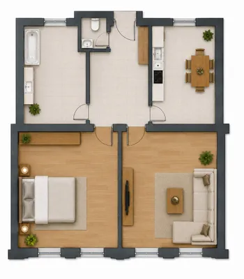2-Zimmer-Wohnung kaufen in Wien – 71,6 m², € 289.000 – Bild 6 von 6