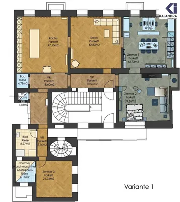 4-Zimmer-Wohnung mieten in Wien – 250 m², € 7.989 – Bild 38 von 38