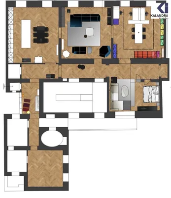 4-Zimmer-Wohnung mieten in Wien – 250 m², € 7.989 – Bild 37 von 38