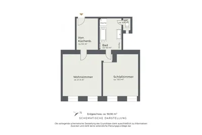 2-Zimmer-Wohnung kaufen in Wien – 58,9 m², € 199.000 – Bild 9 von 9