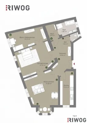 4-Zimmer-Wohnung kaufen in Wien – 100,66 m², € 549.000 – Bild 16 von 17