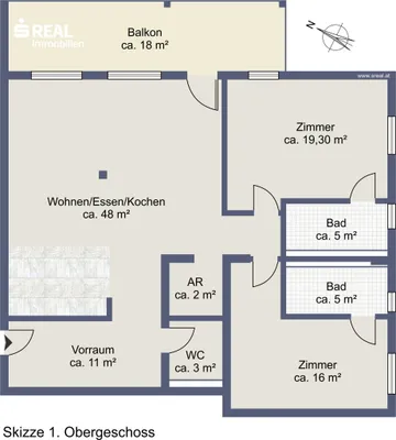 3-Zimmer-Wohnung kaufen in Zell am See – 87,88 m², € 548.000 – Bild 6 von 12