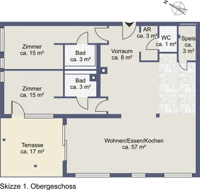 3-Zimmer-Wohnung kaufen in Zell am See – 87,88 m², € 548.000 – Bild 9 von 12