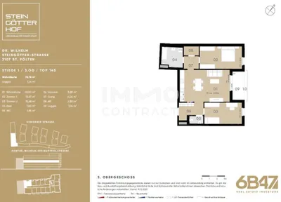 3-Zimmer-Wohnung kaufen in Sankt Pölten – 78,78 m², € 299.800 – Bild 17 von 17