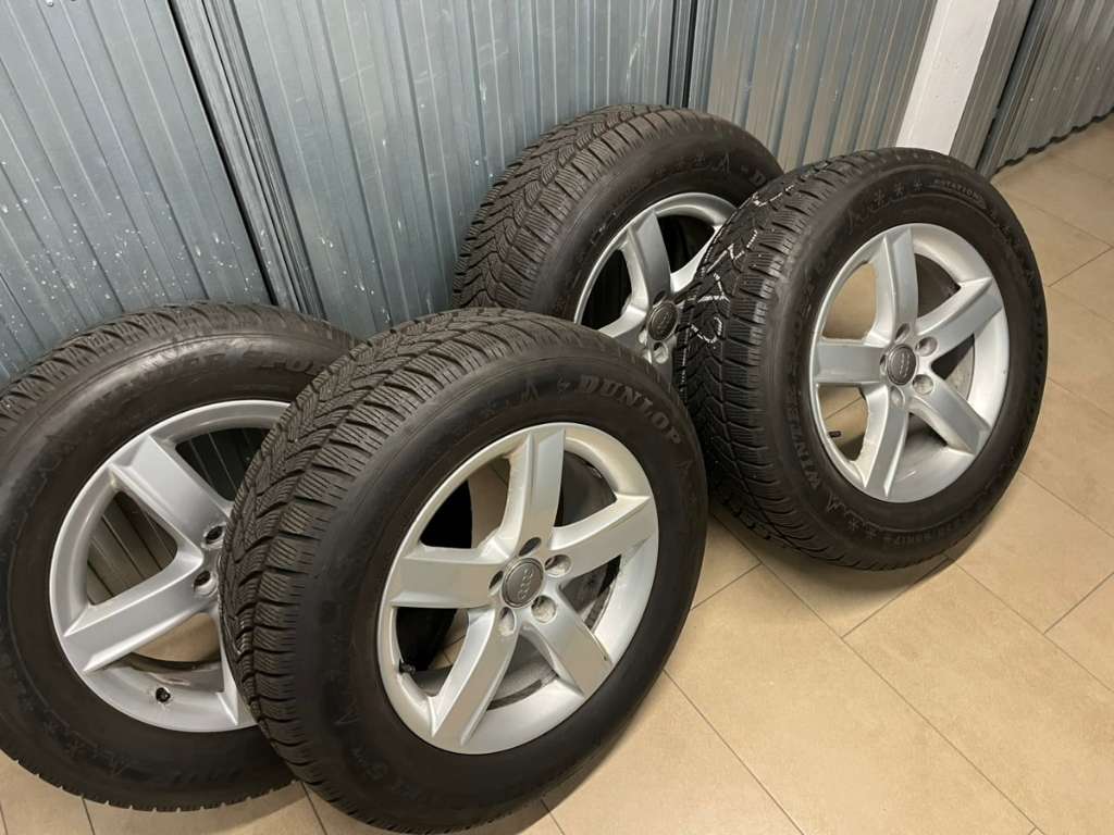 17 Zoll Audi-Alufelgen mit hotsell Dunlop Winterreifen 235/65 17