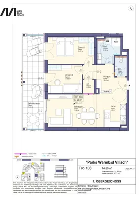 3-Zimmer-Wohnung kaufen in Villach – 74,6 m², € 508.000 – Bild 12 von 13