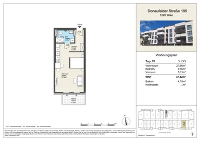 1-Zimmer-Wohnung kaufen in Wien – 37,42 m², € 209.300 – Bild 9 von 11