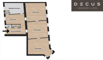 3-Zimmer-Wohnung mieten in Wien – 136,5 m², € 2.108 – Bild 9 von 9
