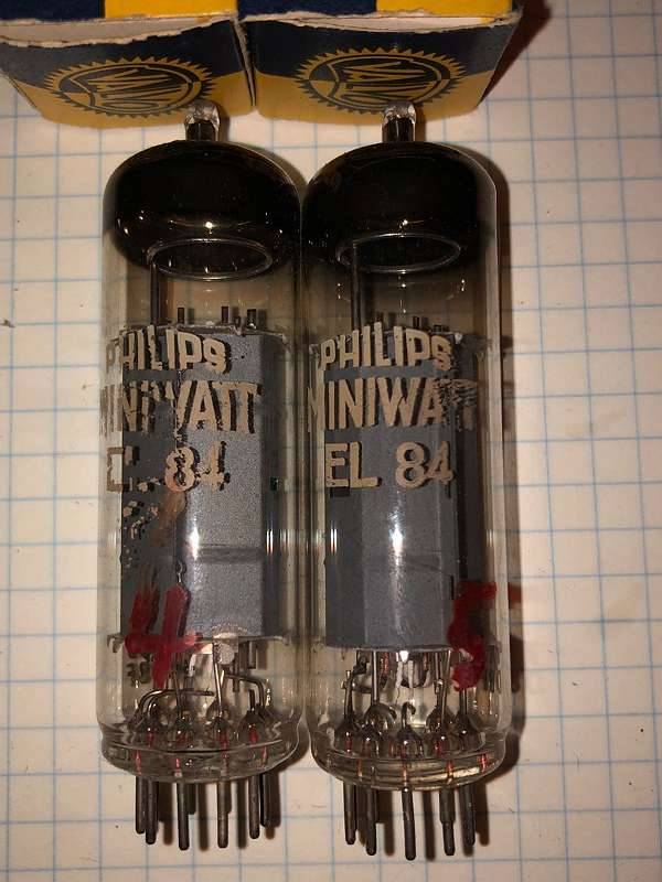 Used Philips EL84 Vacuum tubes for Sale | HifiShark.com