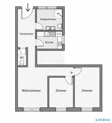 3-Zimmer-Wohnung kaufen in Wien – 65,41 m², € 329.000 – Bild 14 von 14