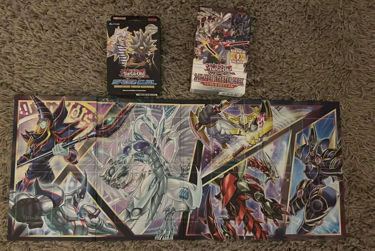 2 Yu-Gi-Oh Starter Decks und 1 Spielunterlage, 50,- (4893 Zell am Moos) - willhaben 2 Yu-Gi-Oh Starter Decks und 1 Spielunterlage, 50,- (4893 Zell am Moos) - willhaben