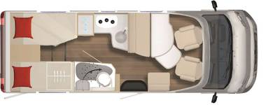 Teilintegriertes Wohnmobil Bürstner LYSEO TD690G B66