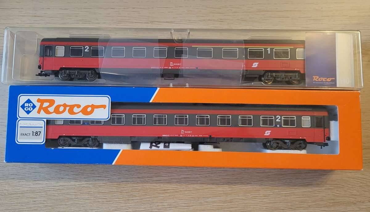 Märklin 4272, voiture type A 9 EUROFIMA 1 Kl. ÖBB neuf BO