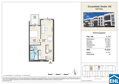 Immobilie kaufen in Wien – 52,52 m², € 300.300 – Bild 6 von 6