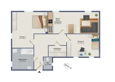 3-Zimmer-Wohnung kaufen in Graz – 80 m², € 149.000 – Bild 21 von 21