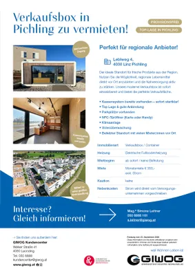 Gewerbeimmobilie mieten in Linz – 25 m², € 350 – Bild 6 von 6