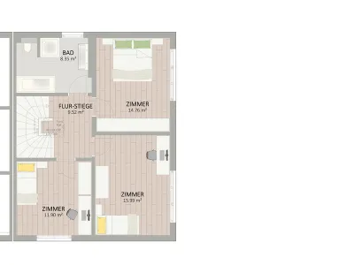 4-Zimmer-Haus kaufen in Wien – 116,47 m², € 672.900 – Bild 3 von 6