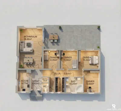 5-Zimmer-Haus kaufen in Baden – 135 m², € 719.000 – Bild 32 von 35