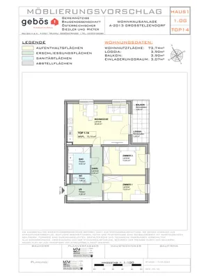 3-Zimmer-Wohnung mieten in Hollabrunn – 73,74 m², € 925 – Bild 17 von 18