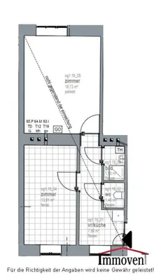 Immobilie kaufen in Wien – 44,96 m², € 135.000 – Bild 5 von 5