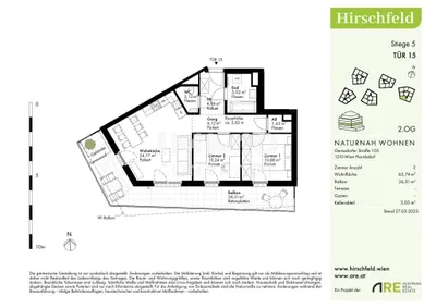 3-Zimmer-Wohnung kaufen in Wien – 65,74 m², € 396.000 – Bild 8 von 8