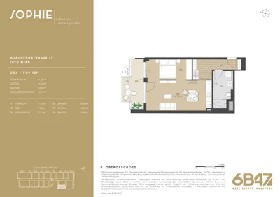 2-Zimmer-Wohnung kaufen in Wien – 48,24 m², € 590.000 – Bild 13 von 13