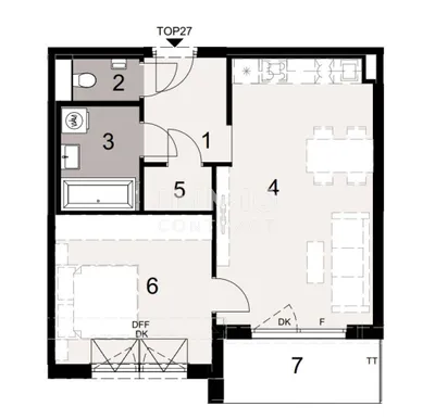 2-Zimmer-Wohnung kaufen in Wien – 50,27 m², € 342.400 – Bild 7 von 7