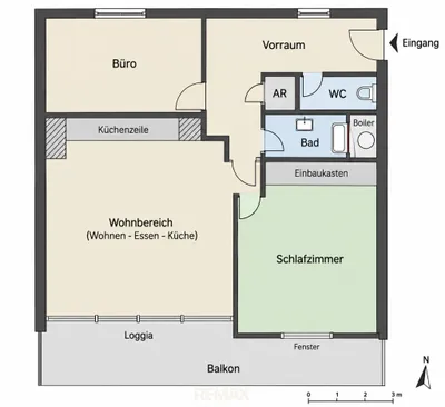 3-Zimmer-Wohnung kaufen in Graz – 64,82 m², € 199.500 – Bild 14 von 14