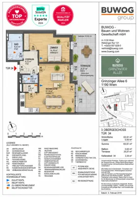 2-Zimmer-Wohnung kaufen in Wien – 64 m², € 690.000 – Bild 11 von 11